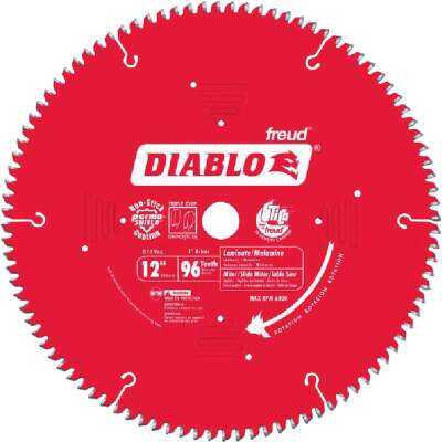 Diablo 12 In. 96-Tooth Laminate Circular Saw Blade